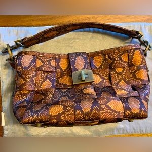 Harvey’s Python Seatbelt Purse